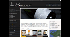 Desktop Screenshot of baumard.fr