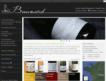 Tablet Screenshot of baumard.fr